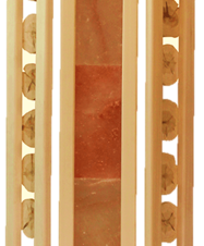 Абажур "Карина" с гималайской солью 340х750х120 можжевельник (3 плитки)