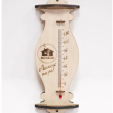 Термометр банный "Классик" 315х105х25 (Табличка из фанеры 3D) МДФ