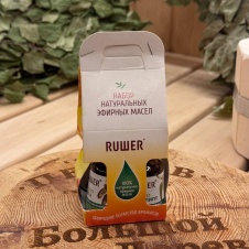 Набор масел 4*10 мл (эвкалипт, пихта, можжевельник, апельсин)