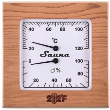 Термогигрометр квадрат канадский кедр тн-11r 
