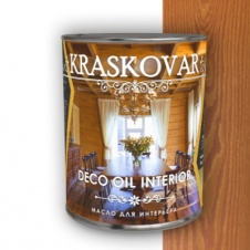 Масло для интерьера Kraskovar Deco Oil Interior Лиственница 0,75л