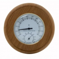 Термогигрометр круг термодревесина тн-10т 