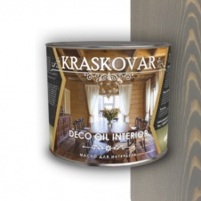 Масло для интерьера Kraskovar Deco Oil Interior Серое небо 2,2л