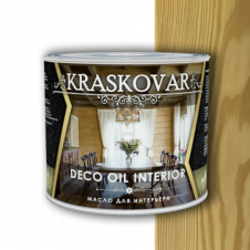 Масло для интерьера Kraskovar Deco Oil Interior Бесцветный 2,2л
