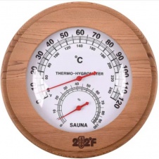 Термогигрометр круг канадский кедр тн-10r 