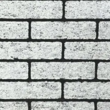 Огнестойкая плита "ОгнеСТОП" декор "КИРПИЧИКИ КОРОЕД" БЕЛЫЙ