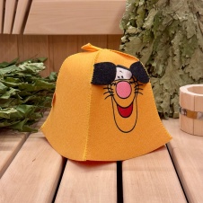 Шапка "Тигра", экоферт (желтый)