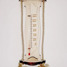 Термометр банный "Песочные часы" 300х120х30 (Табличка из фанеры 3D) МДФ