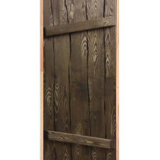 Сосна, 1900х700х40 (Дверь массив браншированная с коробкой) МДФ