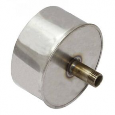 Заглушка с конденсатоотводом (диаметр 200 мм.) нерж 0,5 мм. ГостСталь