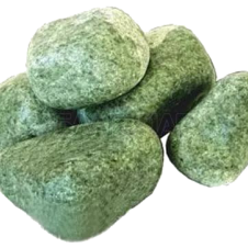 Жадеит шлифованный (10 кг, ведро, мытый ХК)