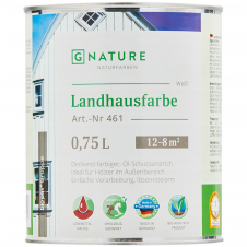 461 Landhausfarbe farblos Укрывная краска белая (0,75л)