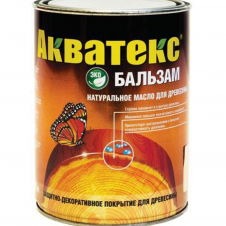 Акватекс Бальзам натур. масло тик 0,75 л