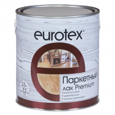 EUROTEX-PREMIUM Лак паркетный полуматовый 2,5 л