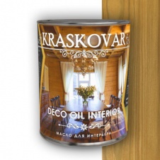 Масло для интерьера Kraskovar Deco Oil Interior Бук 0,75л