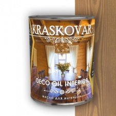 Масло для интерьера Kraskovar Deco Oil Interior Карамель 0,75л