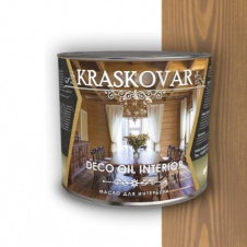 Масло для интерьера Kraskovar Deco Oil Interior Карамель 2,2л