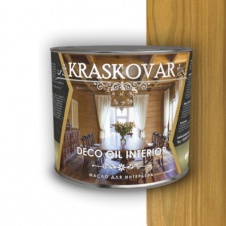 Масло для интерьера Kraskovar Deco Oil Interior Бук 2,2л